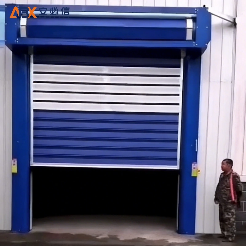 可克达拉螺旋式高速门